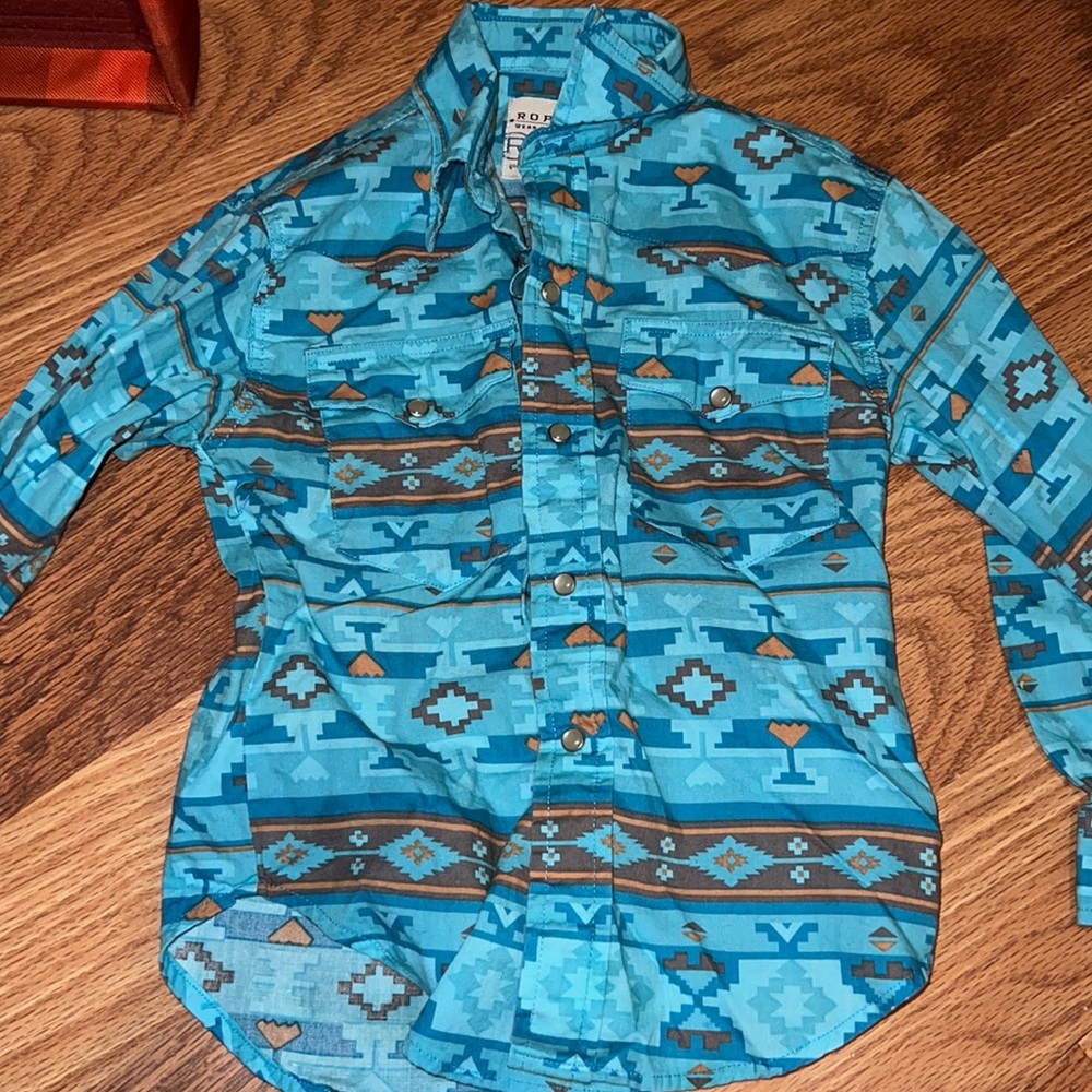 Boys button up